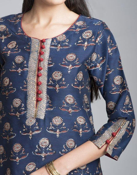 10 Trendy Front Kurti Neck Designs to Elevate Your Style – Rangoli Simple